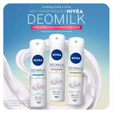 Desodorante Antitranspirante Nivea Deomilk Beauty Elixir Toque Seco Aerossol, 1 Unidade Com 150Ml