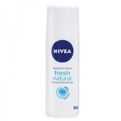 Desodorante Feminino Nivea Fresh Natural Spray, 1 Unidade Com 90Ml
