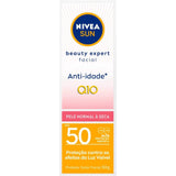 Protetor Solar Facial Nivea Sun Beauty Expert  Normal a Seca - FPS 50 - 50 g