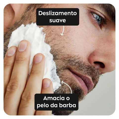 Espuma Para Barbear Nivea Men Deep Suave Com 200Ml