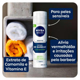 Espuma Para Barbear Nivea Men Sensitive 200Ml