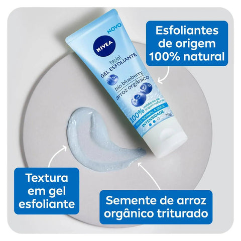 Gel Nivea Facial Esfoliante 75 Ml