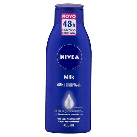 Hidratante Corporal Nivea Milk Hidratação Profunda Loção, 1 Unidade Com 400Ml