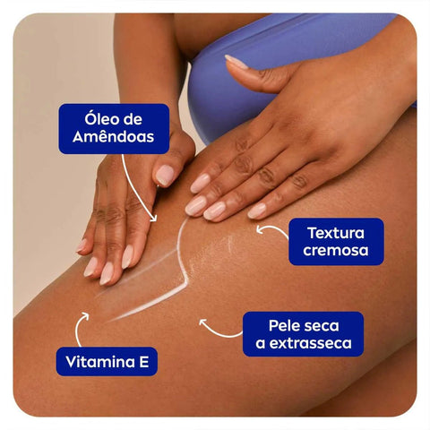 Hidratante Corporal Nivea Milk Hidratação Profunda Loção, 1 Unidade Com 400Ml