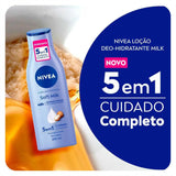Hidratante Corporal Nivea Soft Milk Loção Com 200Ml