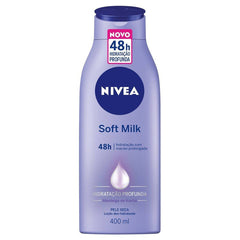 Hidratante Corporal Nivea Soft Milk Loção Com 400Ml