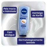 Hidratante de Banho Nivea Soft Milk 250Ml