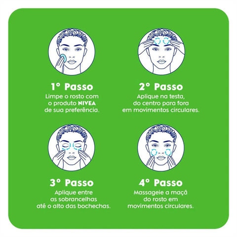 Hidratante Em Gel Facial Nivea Ácido Hialurônico e Pepino 100G