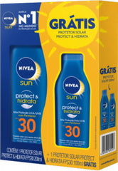 Kit Nivea Sun Protetor Solar Protect&Hidrata  FPS 30 - 200 mL + 100 mL