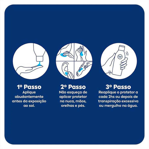 Kit Nivea Sun Protetor Solar Protect&Hidrata  FPS 50 - 200 mL + 100 mL