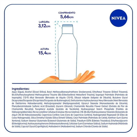 Kit Nivea Sun Protetor Solar Protect&Hidrata + Protetor Solar Kids Sensitive  FPS 50 - 200 mL + 100 mL