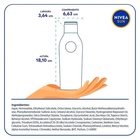 Kit Protetor Solar Nivea Sun Protect & Bronze  FPS 30 - 200 mL + 100 mL