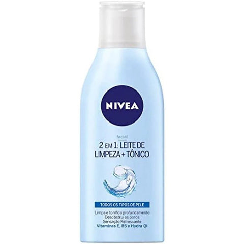 Leite de Limpeza + Tônico Nivea 2 Em 1 200Ml