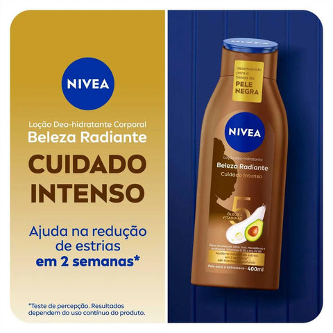 Loção Nivea Radiante Pel Negr 400 Ml