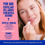 Nivea Balsamo Esfoliante Labial Rosa Mosqueta 4.8G