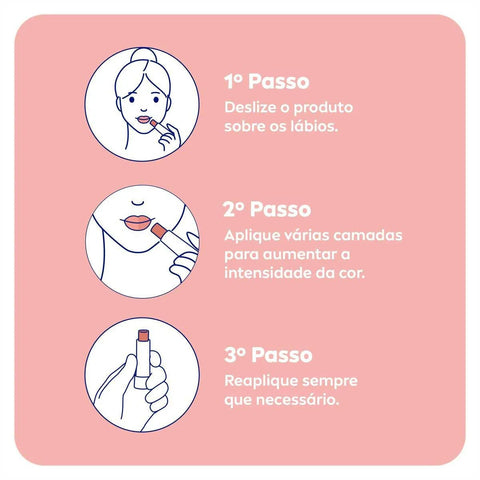 Protetor Labial Color Nude 4,8G