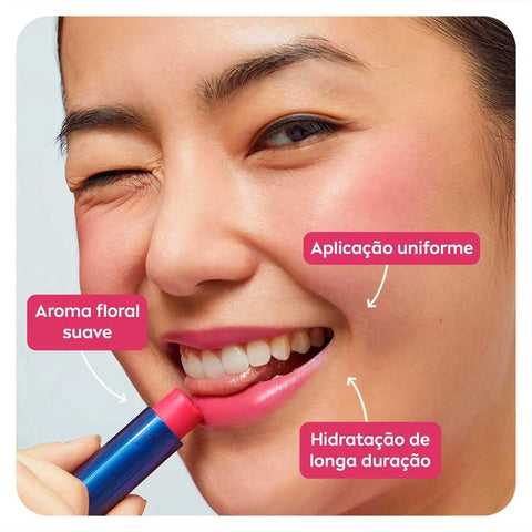 Protetor Labial Color Rosa Pink 4,8G