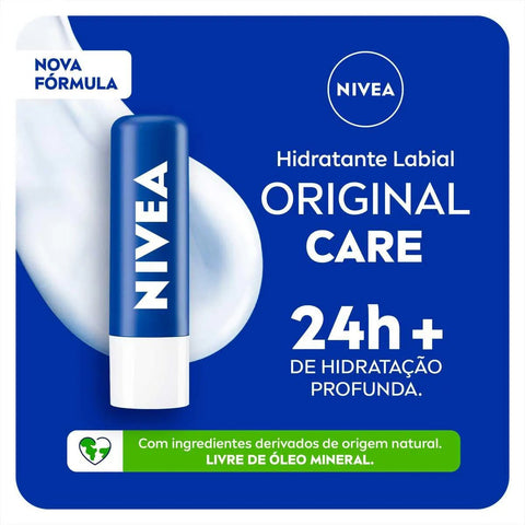 Protetor Labial Nivea Essential Care 4,8G