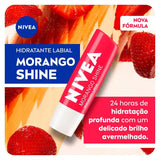 Protetor Labial Nivea Lipe Care Morango 4,8G