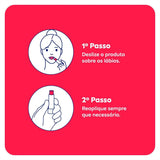 Protetor Labial Nivea Lipe Care Morango 4,8G