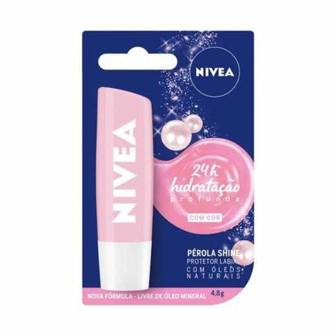 Protetor Labial Nivea Lipe Care Perola 4,8G