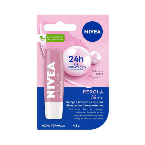 Protetor Labial Nivea Lipe Care Perola 4,8G