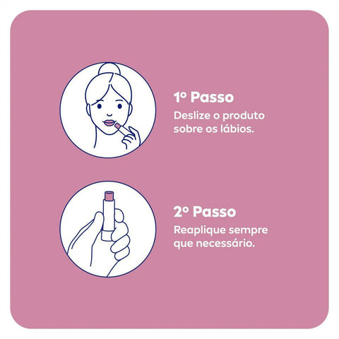 Protetor Labial Nivea Lipe Care Perola 4,8G
