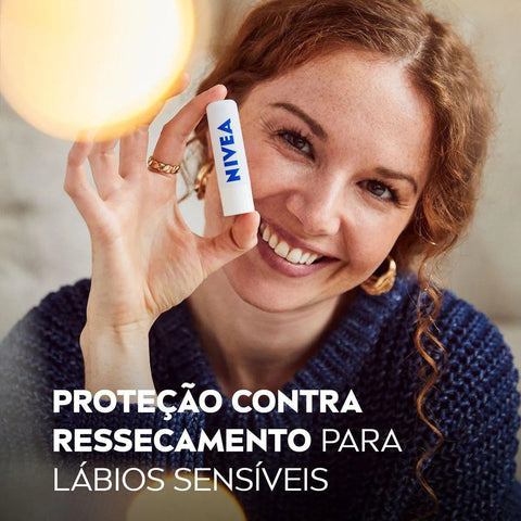 Protetor Labial Nivea Med Repair  FPS 15 - 4,8 g