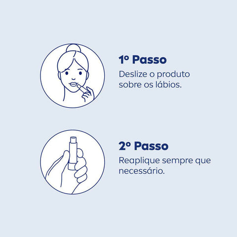 Protetor Labial Nivea Med Repair  FPS 15 - 4,8 g