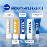 Protetor Labial Nivea Med Repair  FPS 15 - 4,8 g