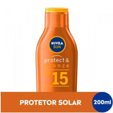 Protetor Solar Corporal Nivea Sun Protect & Bronze  FPS 15 - 200 mL
