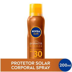 Protetor Solar Corporal Nivea Sun Protect & Bronze  FPS 30 - 200 mL (A1)
