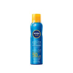 Protetor Solar Corporal Nivea Sun Protect & Toque Seco Spray  FPS 50 - 200 mL