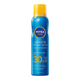 Protetor Solar Corporal Nivea Sun Protect & Toque Seco Spray  FPS 30 - 200 mL