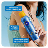 Protetor Solar Corporal Nivea Sun Protect & Toque Seco Spray  FPS 30 - 200 mL