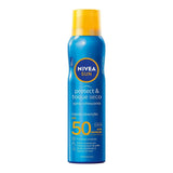 Protetor Solar Corporal Nivea Sun Protect & Toque Seco Spray  FPS 50 - 200 mL