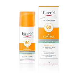 Protetor Solar Facial Eucerin Oil Control  FPS 60 - 52 g