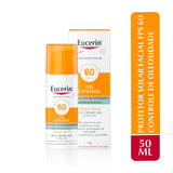 Protetor Solar Facial Eucerin Oil Control  FPS 60 - 52 g
