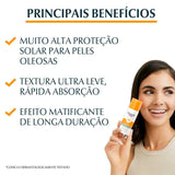 Protetor Solar Facial Eucerin Oil Control  FPS 60 - 52 g