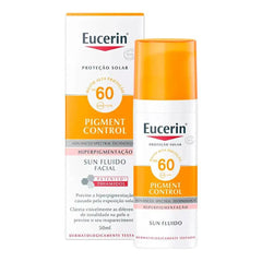 Protetor Solar Facial Eucerin Pigment Control  Tinted Médio - FPS 60 - 50 ml