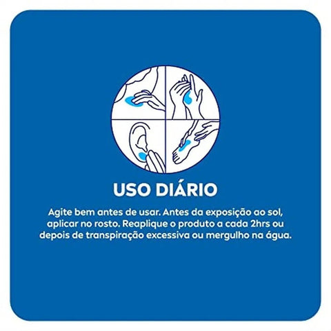 Protetor Solar Facial Nivea  FPS 70 - 40 mL