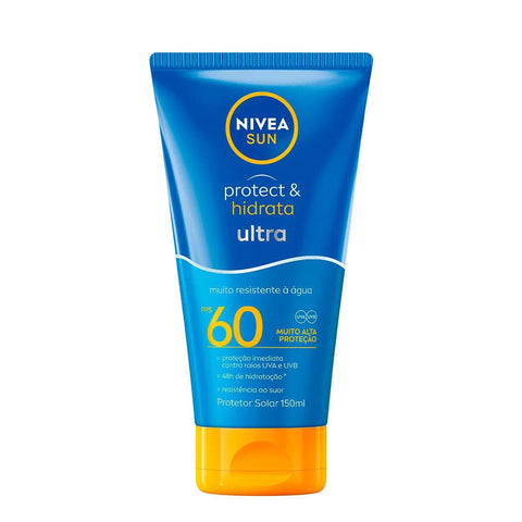 Protetor Solar Facial Nivea Loção Hidratante  FPS 60 - 150 mL