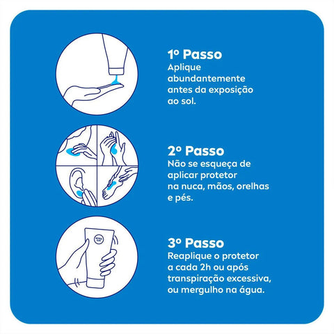 Protetor Solar Facial Nivea Loção Hidratante  FPS 60 - 150 mL