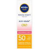 Protetor Solar Facial Nivea Sun Beauty Expert  Normal a Seca - FPS 50 - 50 g