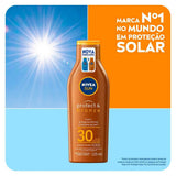 Protetor Solar Nivea Sun Protect & Bronze  FPS 30 - 125 mL