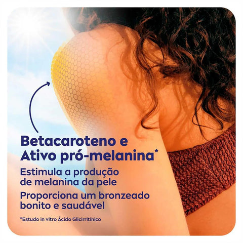 Protetor Solar Nivea Sun Protect & Bronze  FPS 30 - 125 mL