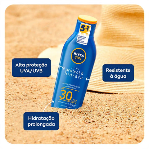 Protetor Solar Nivea Sun Protect & Bronze  FPS 30 - 125 mL (A1)