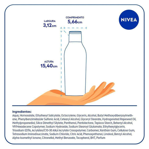 Protetor Solar Nivea Sun Protect & Bronze  FPS 30 - 125 mL (A1)