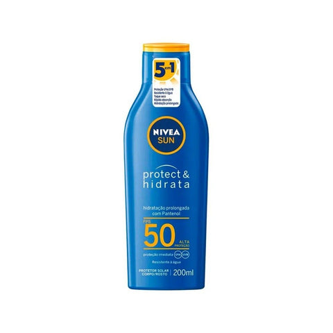 Protetor Solar Nivea Sun Protect & Bronze  FPS 50 - 200 mL