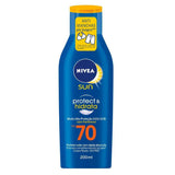 Protetor Solar Nivea Sun Protect & Bronze  FPS 70 - 200 mL
